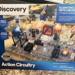 Discovery Electronic Circuitry STEM Kit - Blue/Black/Orange